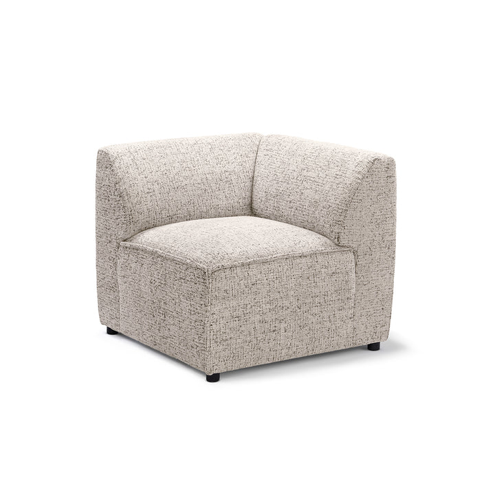 Narożnik Modułowy BRICK Moduł M Lewo Porcelanowy Beż (BELLA 05)