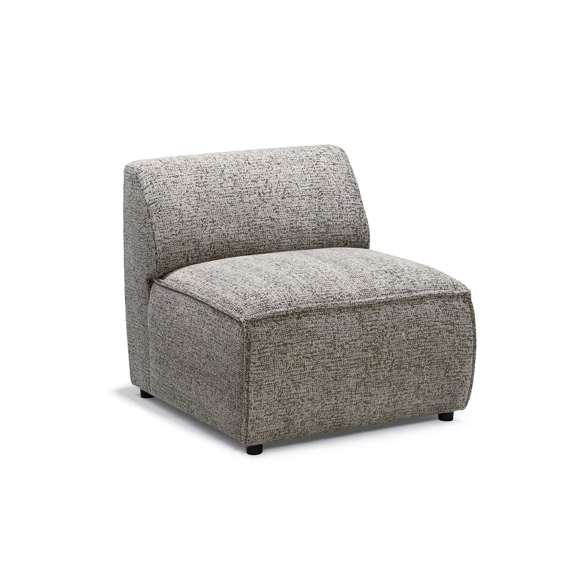 Sofa Modułowa BRICK Moduł S Uniwersalny Szary Taupe (BELLA 15)