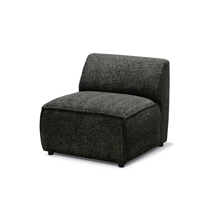 Sofa Modułowa BRICK Moduł S Lewo Bazaltowy Popiół (BELLA 20)