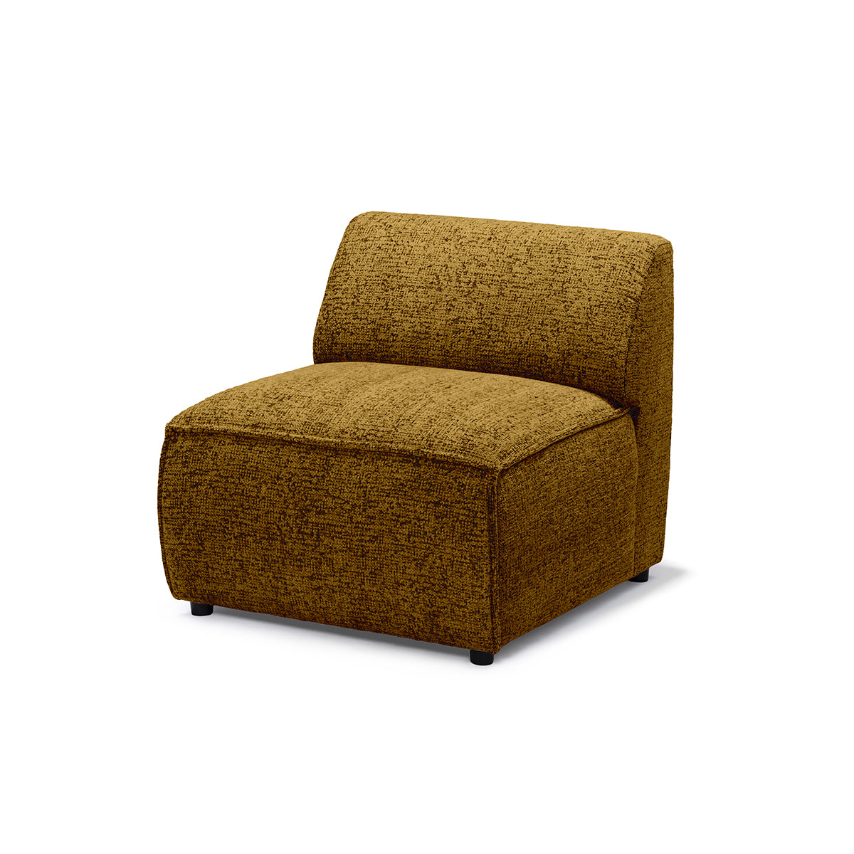 Sofa Modułowa BRICK Moduł S Lewo Złoty Dąb (BELLA 45)