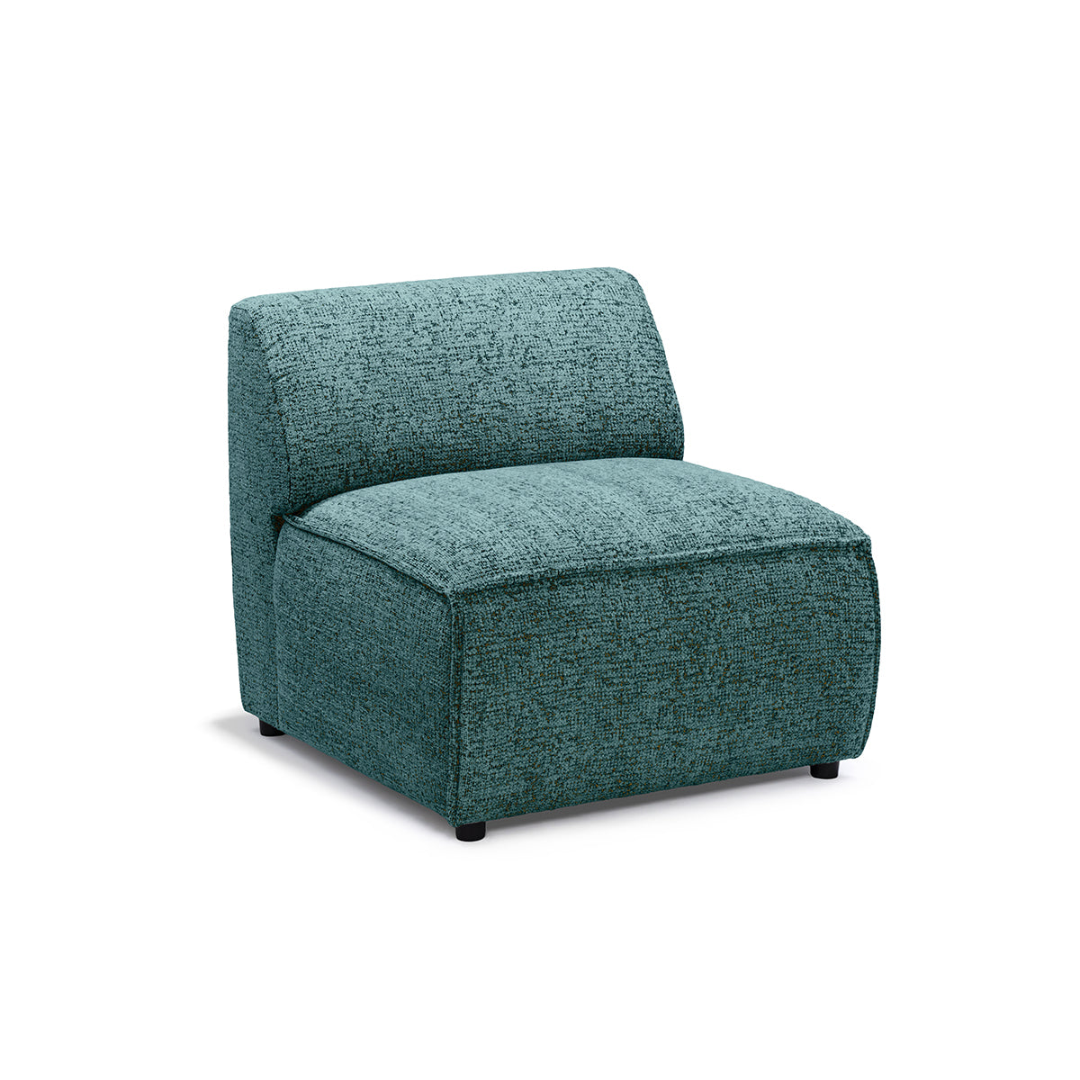 Sofa Modułowa BRICK Moduł S Prawo Leśna Patyna (BELLA 75)