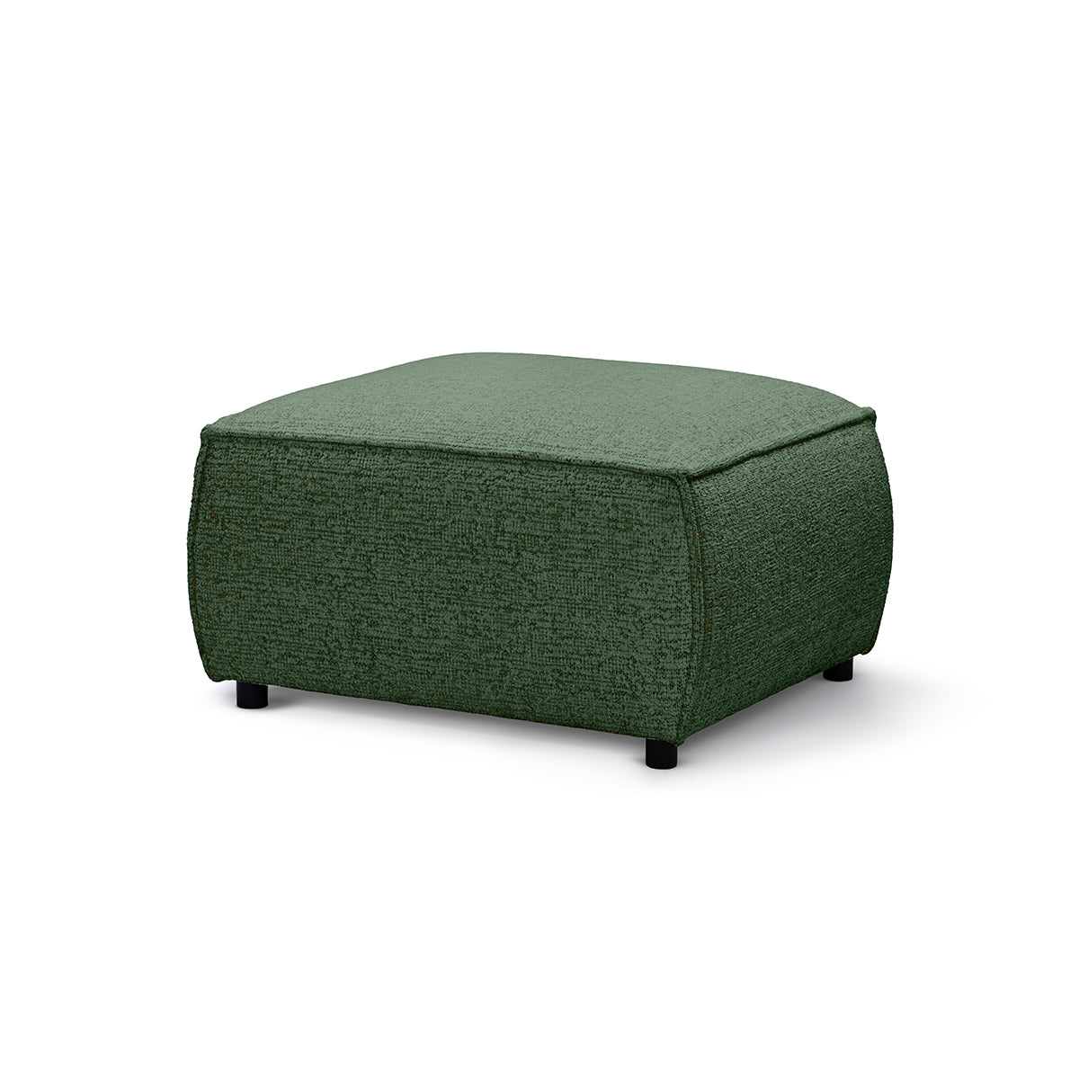 Pufa 94x40 cm w stylu nowoczesnym | BRICK Zielony Onyks (BELLA 80)