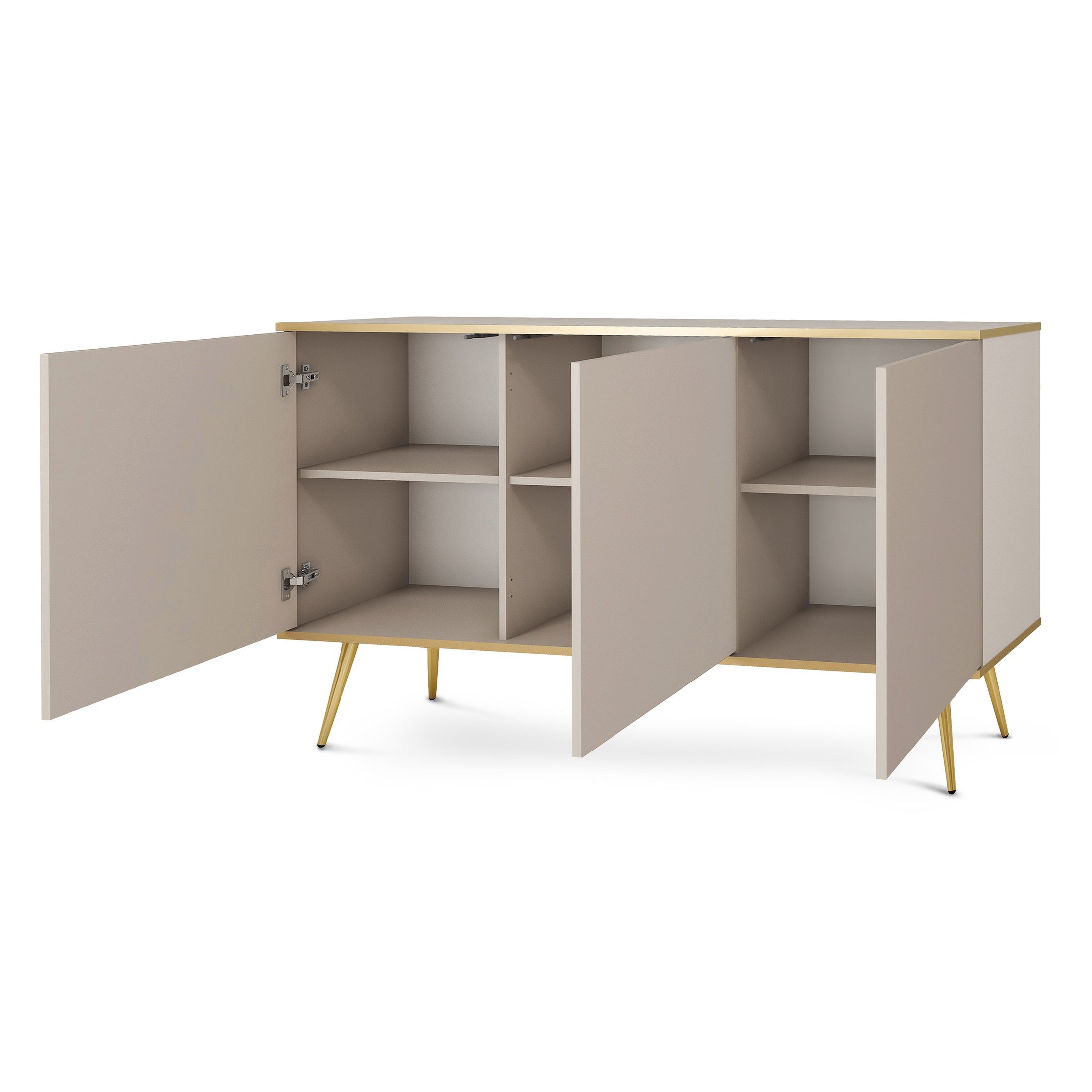 Komoda 160x85 w stylu glamour | Meva
