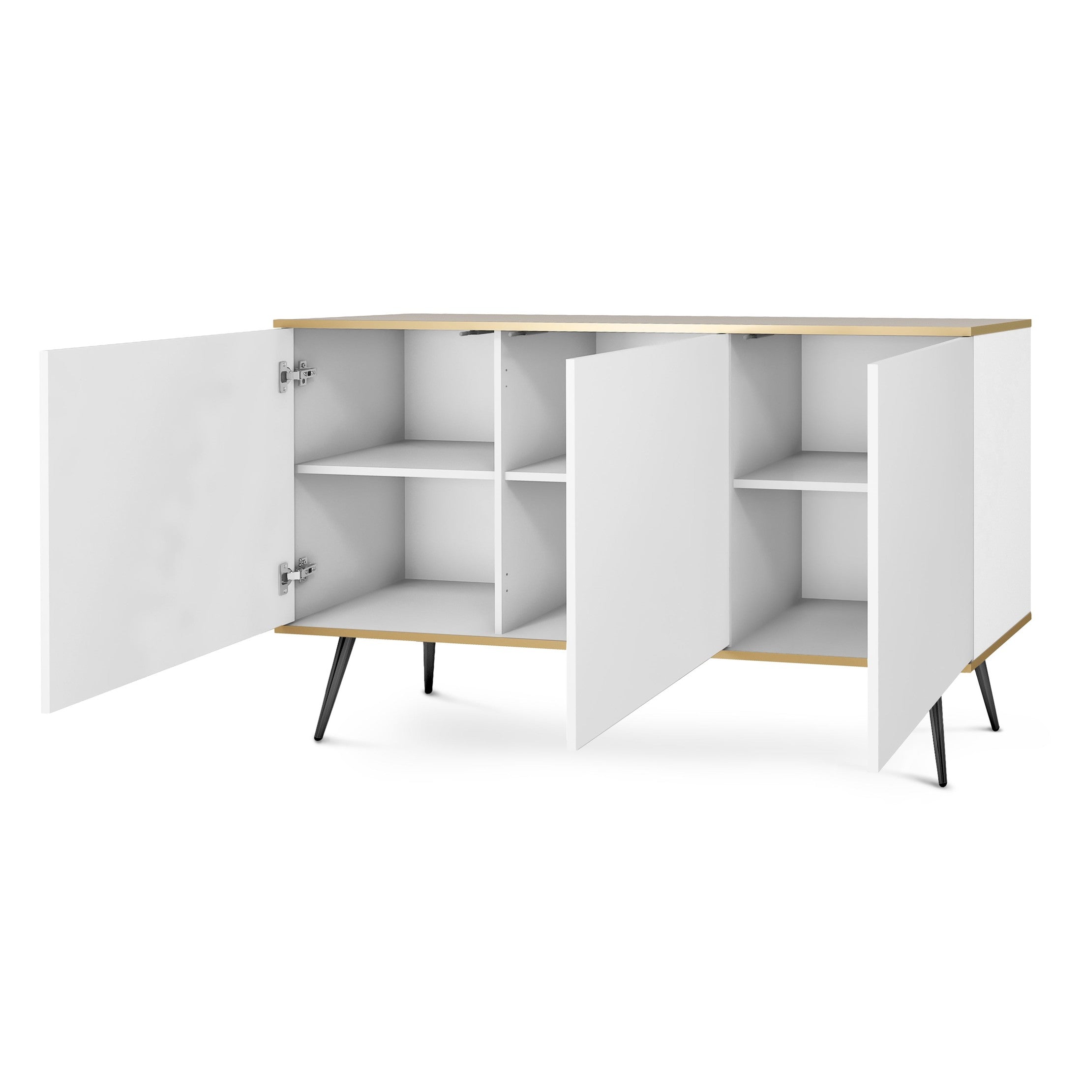 Komoda 160x85 w stylu glamour | Meva