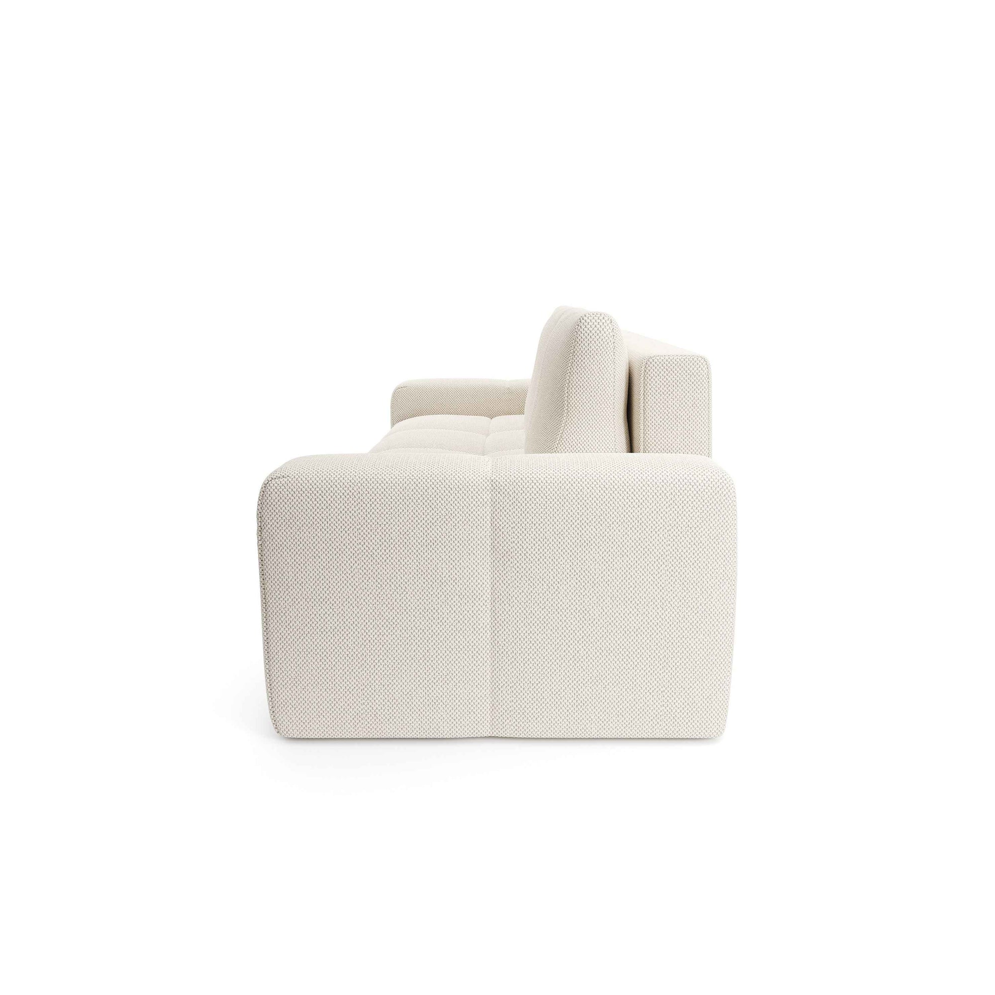 Sofa 3-osobowa z funkcją spania 149x200 z pojemnikiem w stylu nowoczesnym – automat wspomagający | SOSO