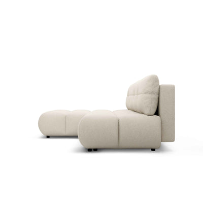 Narożnik z funkcją spania DL 230 cm w stylu nowoczesnym | Milorya