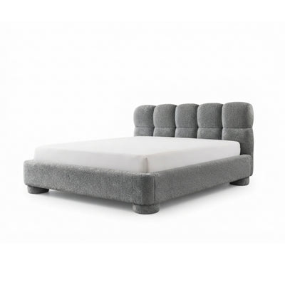 Łóżko tapicerowane Lattro 120x200–200x200 z pojemnikiem w stylu modern organic, tkanina Coral – zdjęcie główne | Pillovely