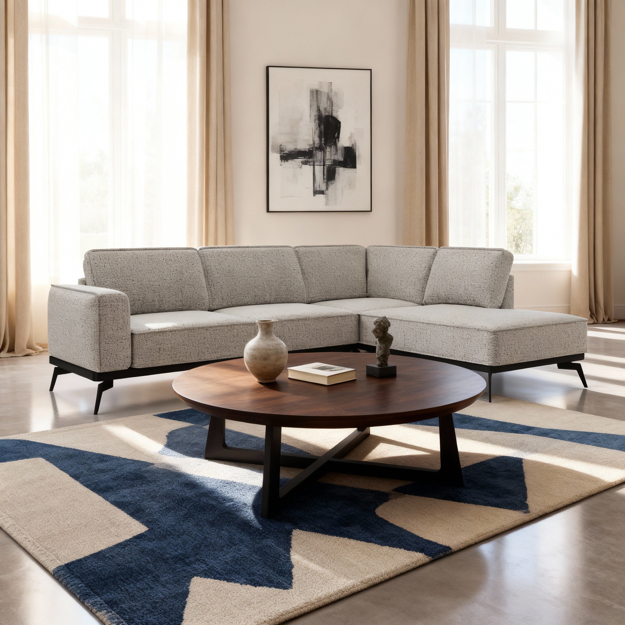 Narożnik Premium 293 cm w stylu nowoczesnym | Rosalia