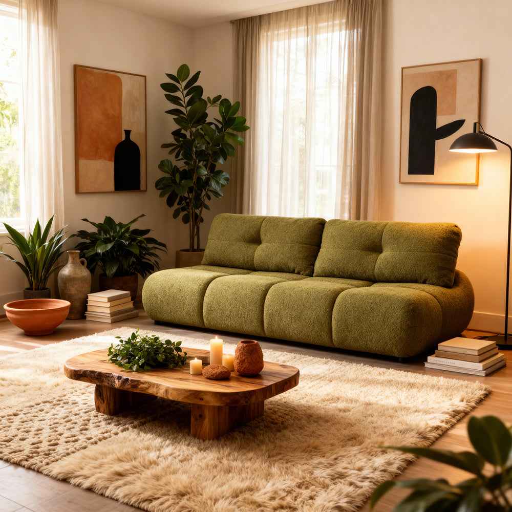 Sofa 3-osobowa z funkcją spania 142x200 w stylu miękkiego minimalizmu – z pojemnikiem, automat DL | Milorya
