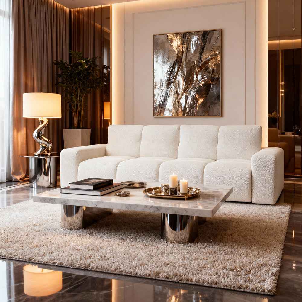 Sofa 3-osobowa z funkcją spania 149x200 z pojemnikiem w stylu nowoczesnym – automat wspomagający | SOSO