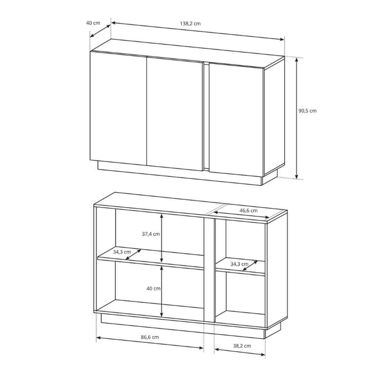 Komoda Armelia A 138x91