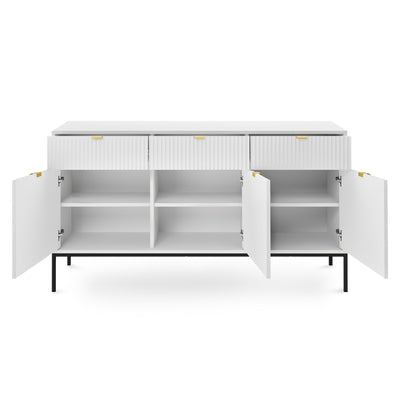 Komoda 154x83 w stylu glamour | Roza