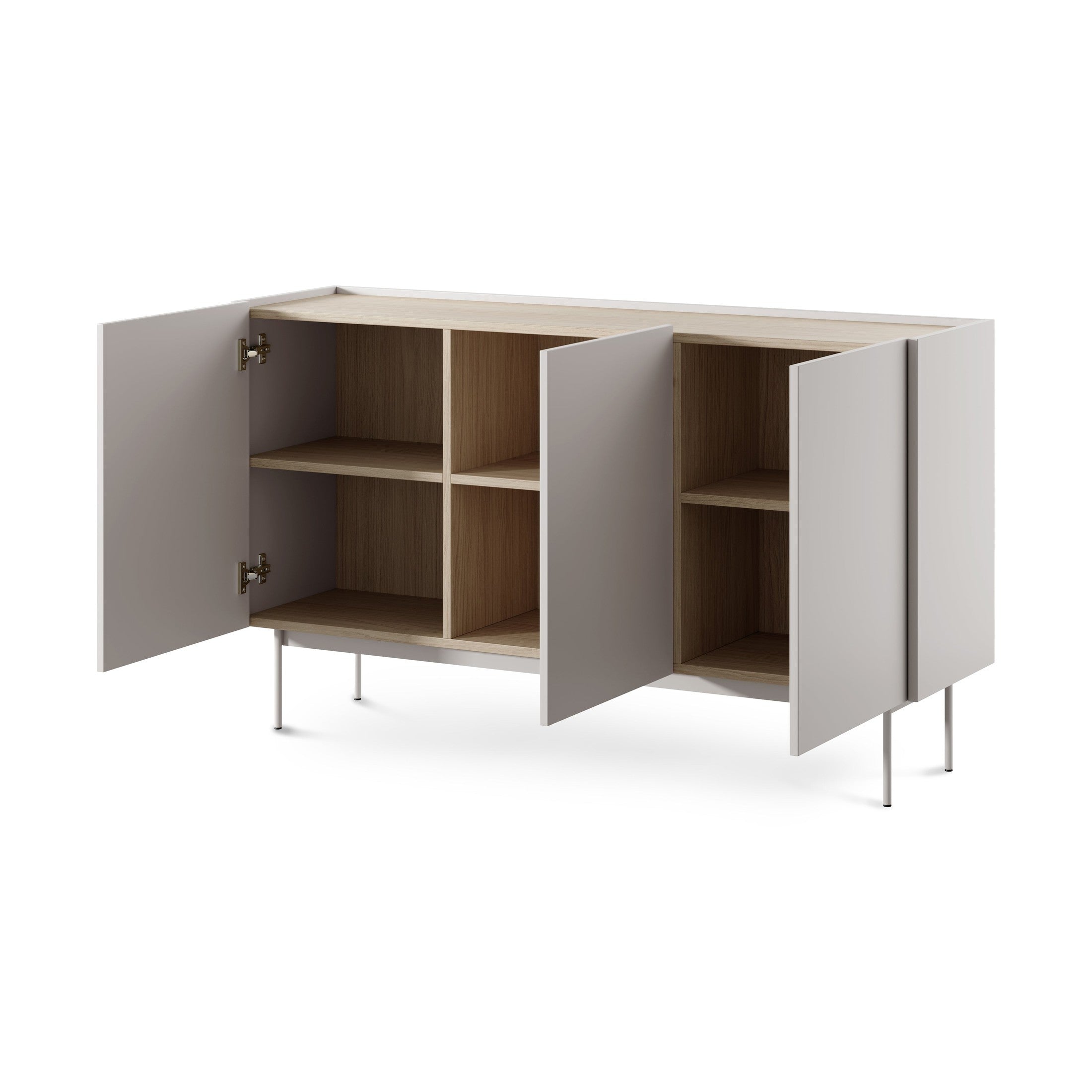 Komoda 144x83 w stylu nowoczesnym | Bema