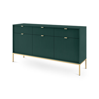 Komoda 154x83 w stylu glamour | Roza