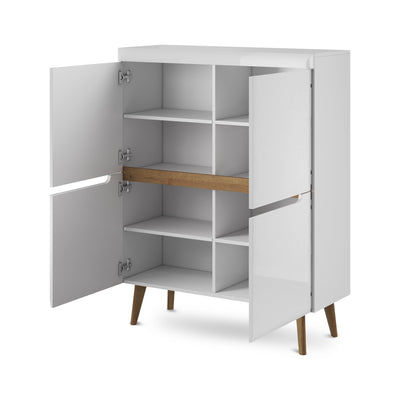 Komoda 107x134 w stylu skandynawskim | Trava