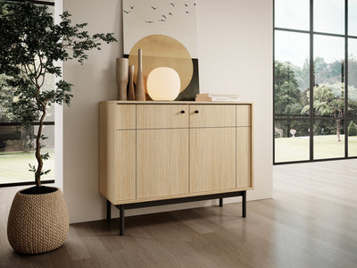 Komoda 104x84 w stylu japandi | Sabi
