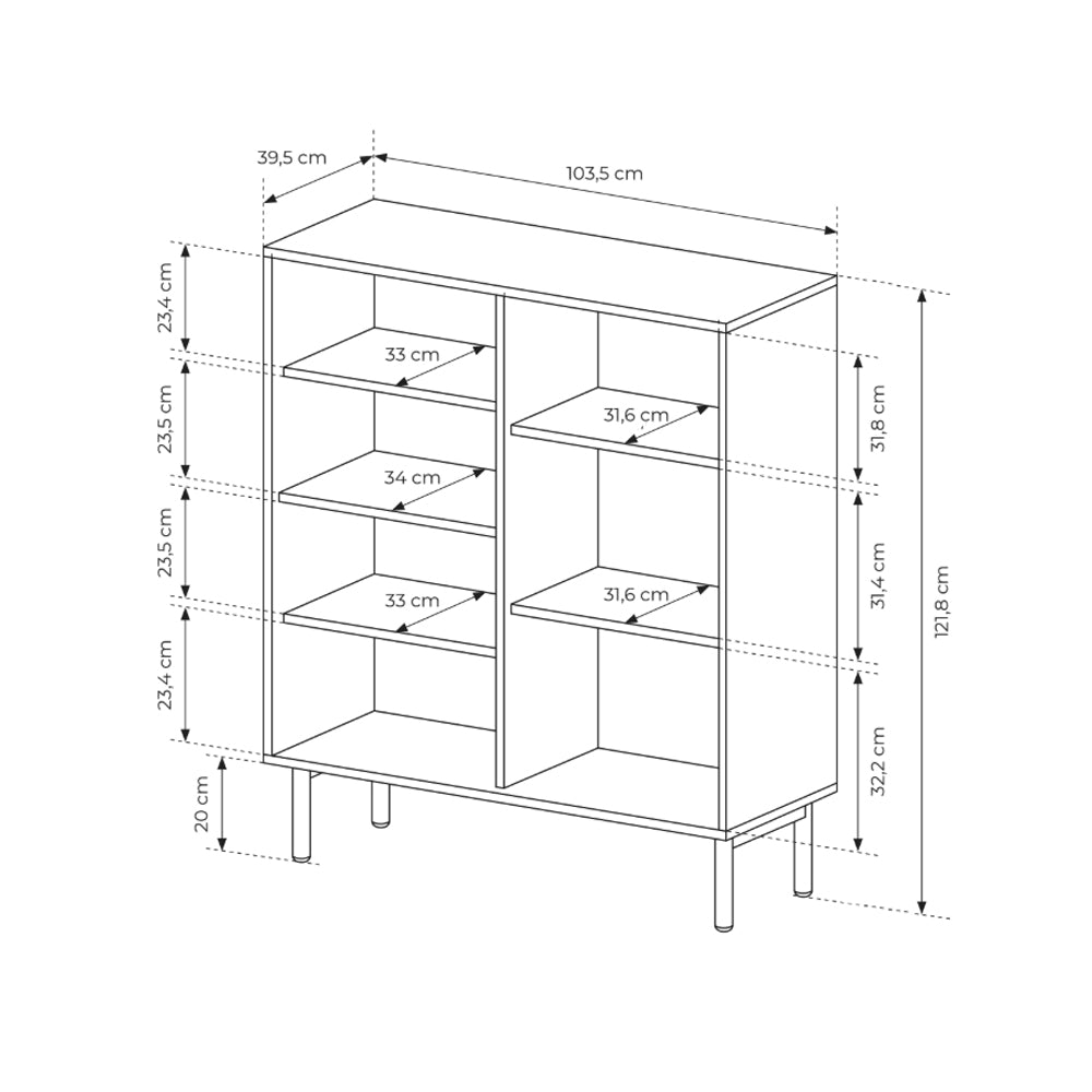 Komoda Viola 104x122