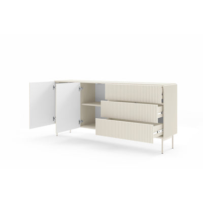 Komoda z drzwiami i szufladami 177x81 w stylu nowoczesnym | MuzZI