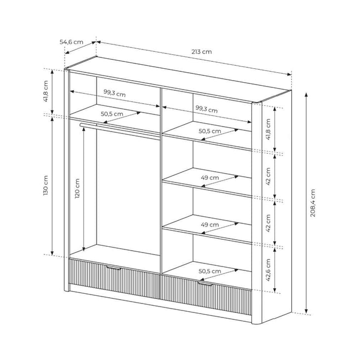 Szafa Laanti 213x208