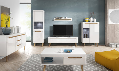 Komoda 107x83 w stylu skandynawskim | Trava