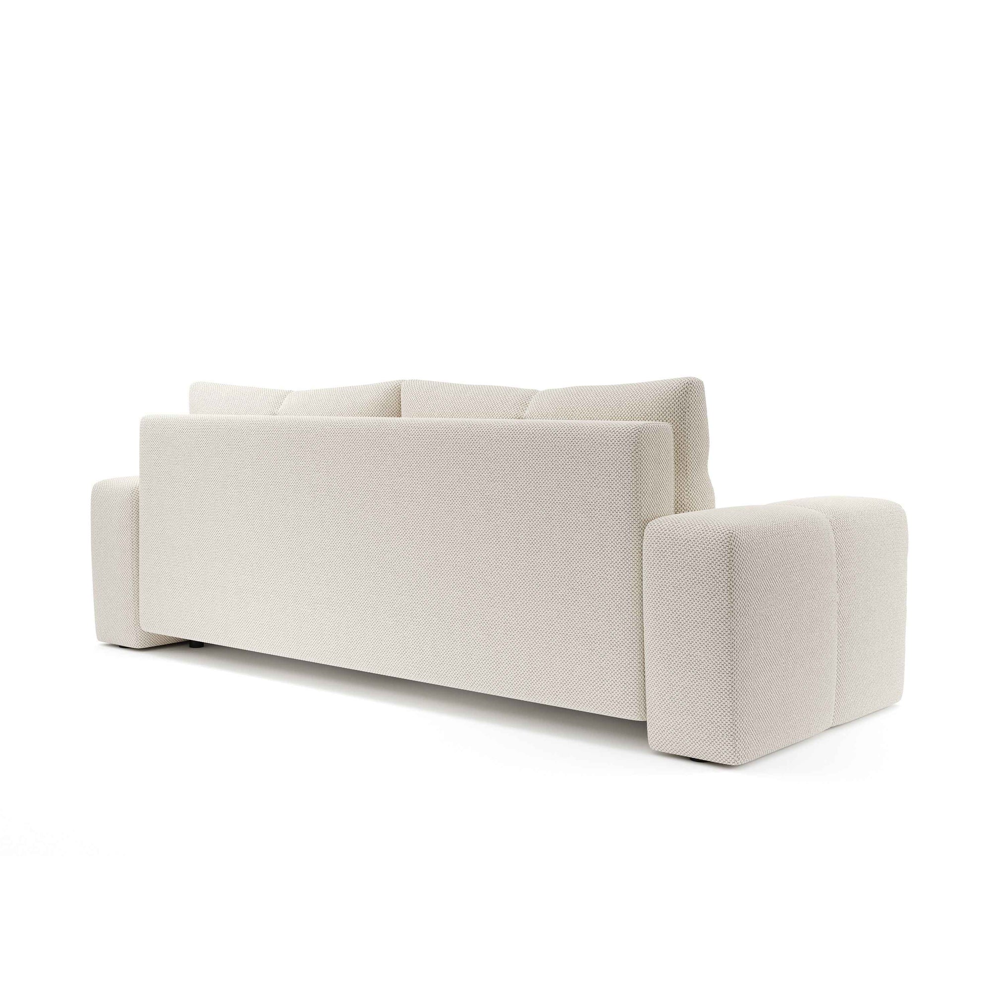 Sofa 3-osobowa z funkcją spania 149x200 z pojemnikiem w stylu nowoczesnym – automat wspomagający | SOSO