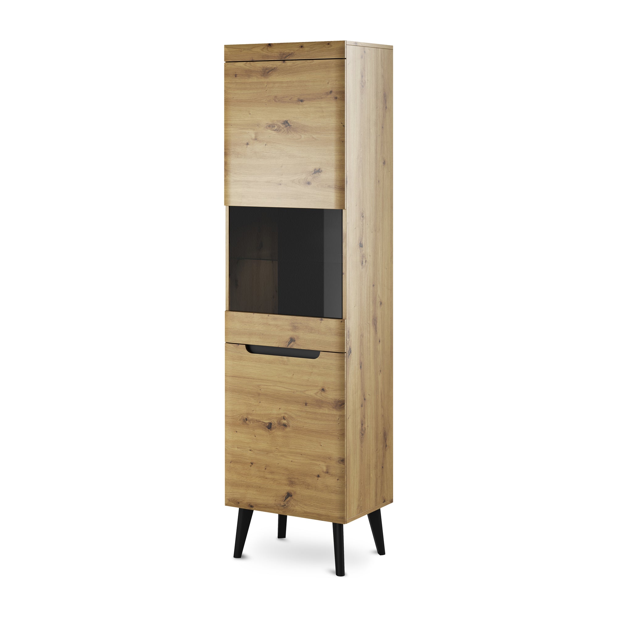 Witryna Trava 53x197 Dąb Artisan