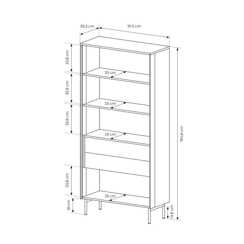 Witryna Lummer 91x195