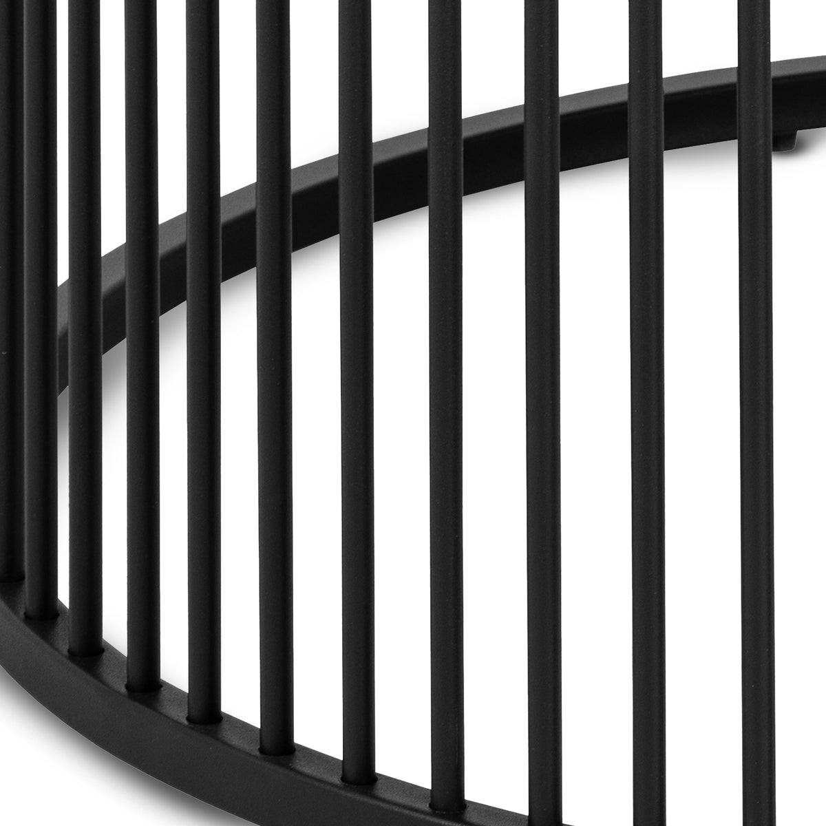 Stolik kawowy okrągły z efektem czarnego marmuru w stylu nowoczesnym | Cella