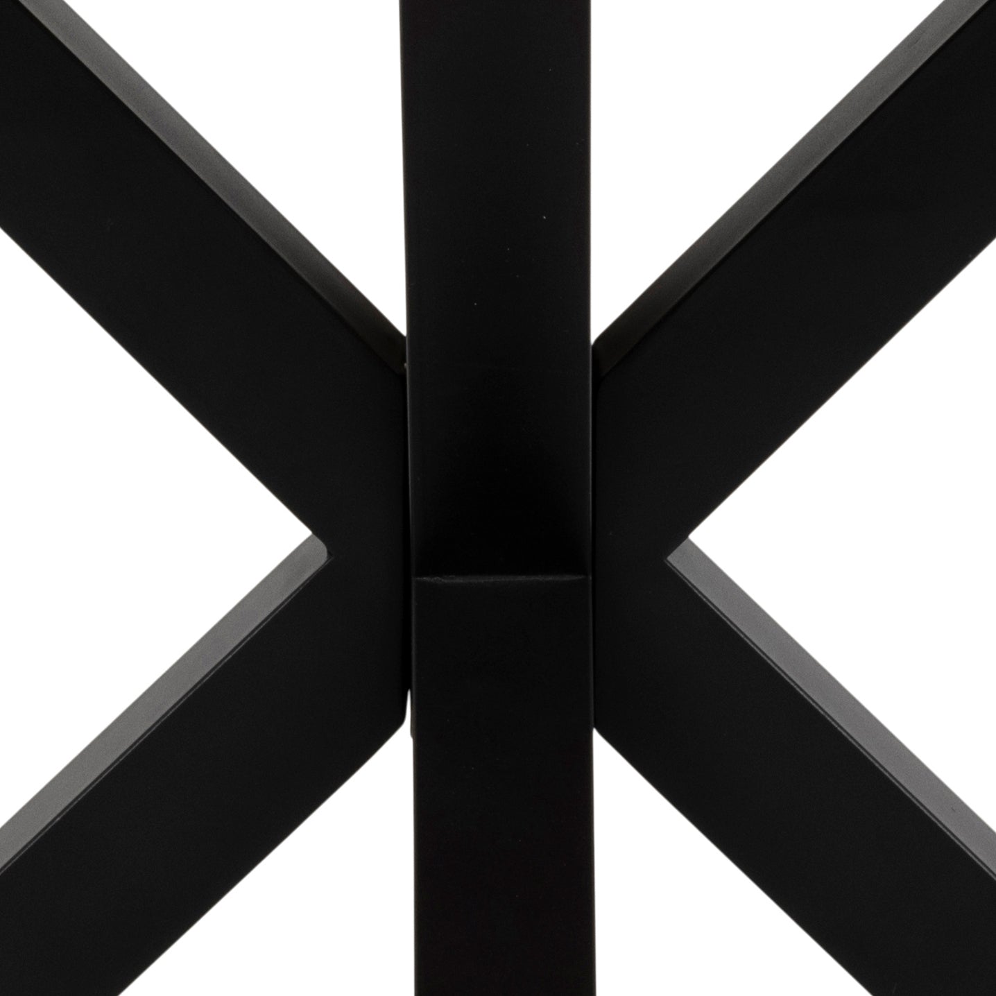 Okrągły stół 120x77 w stylu industrialny - dziki dąb, czarne stalowe nogi | Stela Classic