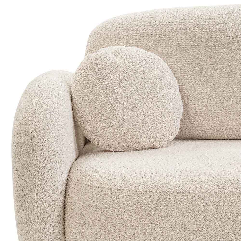 Narożnik 4-osobowy z funkcją spania w stylu minimalistycznym, tkanina Abriamo | OLEMO