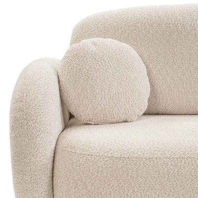 Narożnik 4-osobowy z funkcją spania w stylu minimalistycznym, tkanina Abriamo | OLEMO